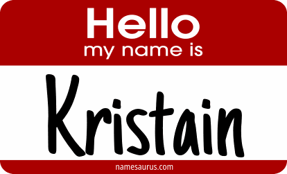 Hello my name is Kristain png download