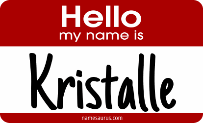 Hello my name is Kristalle png download