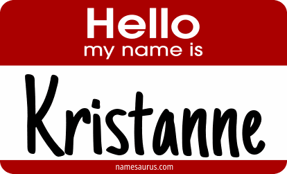Hello my name is Kristanne png download