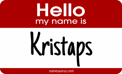 Hello my name is Kristaps png download