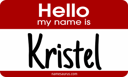 Hello my name is Kristel png download