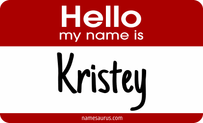 Hello my name is Kristey png download