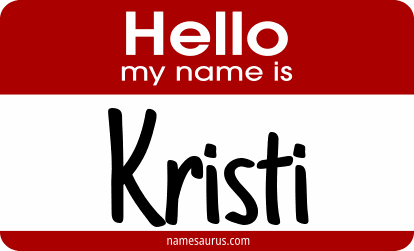 Hello my name is Kristi png download