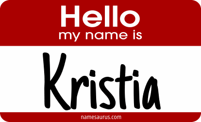 Hello my name is Kristia png download