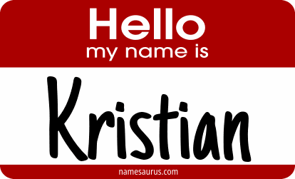 Hello my name is Kristian png download