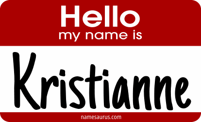 Hello my name is Kristianne png download