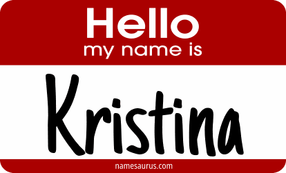 Hello my name is Kristina png download