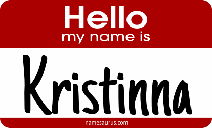Hello my name is Kristinna png download