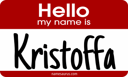 Hello my name is Kristoffa png download
