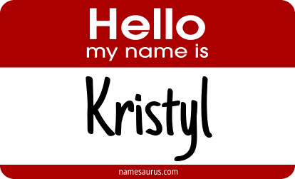 Hello my name is Kristyl png download