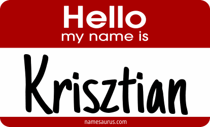 Hello my name is Krisztian png download