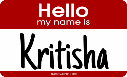 Hello my name is Kritisha png download