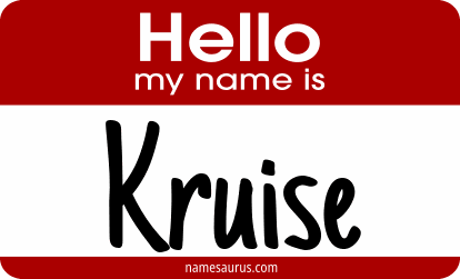Hello my name is Kruise png download
