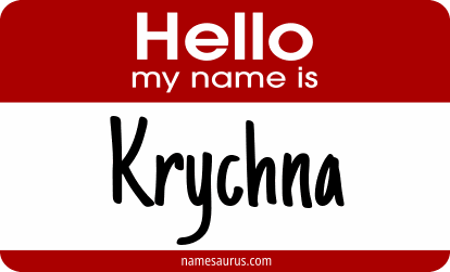 Hello my name is Krychna png download