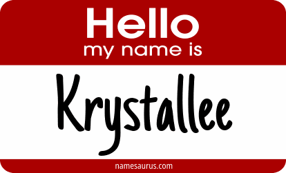 Hello my name is Krystallee png download