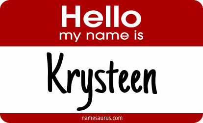 Hello my name is Krysteen png download