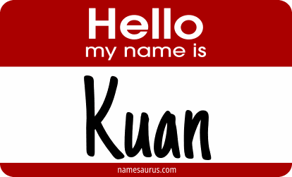 Hello my name is Kuan png download