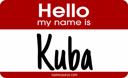 Hello my name is Kuba png download