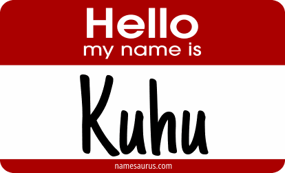 Hello my name is Kuhu png download
