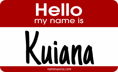 Hello my name is Kuiana png download