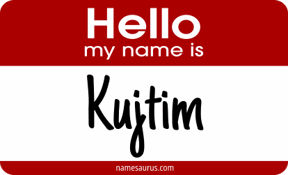 Hello my name is Kujtim png download