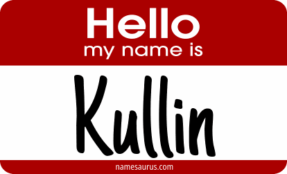 Hello my name is Kullin png download