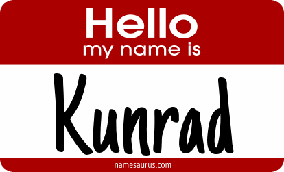 Hello my name is Kunrad png download