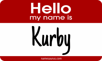 Hello my name is Kurby png download