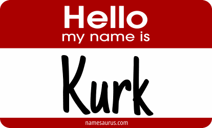 Hello my name is Kurk png download