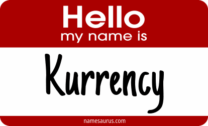 Hello my name is Kurrency png download