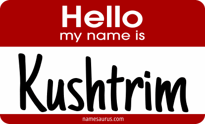 Hello my name is Kushtrim png download