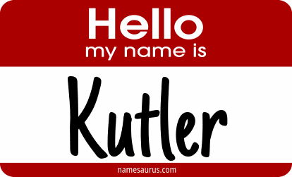 Hello my name is Kutler png download