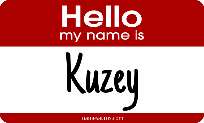 Hello my name is Kuzey png download
