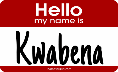Hello my name is Kwabena png download