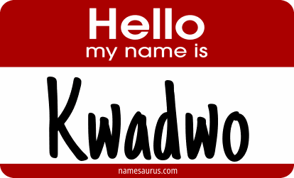 Hello my name is Kwadwo png download