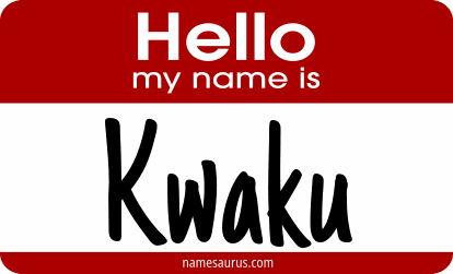 Hello my name is Kwaku png download