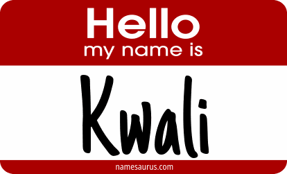 Hello my name is Kwali png download