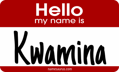 Hello my name is Kwamina png download