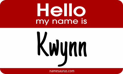 Hello my name is Kwynn png download