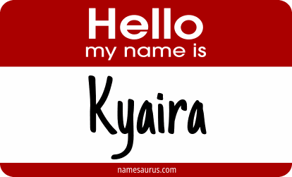 Hello my name is Kyaira png download