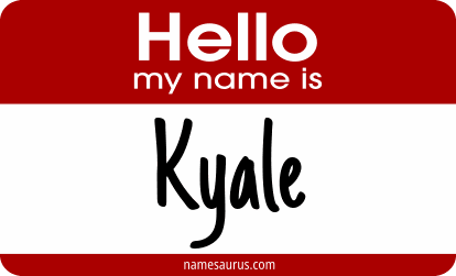 Hello my name is Kyale png download