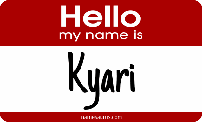 Hello my name is Kyari png download