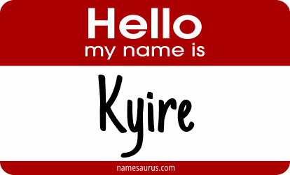 Hello my name is Kyire png download