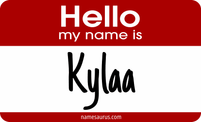Hello my name is Kylaa png download