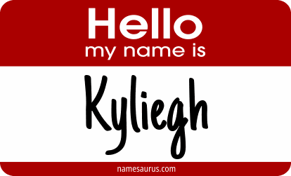 Hello my name is Kyliegh png download