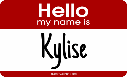 Hello my name is Kylise png download