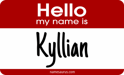 Hello my name is Kyllian png download