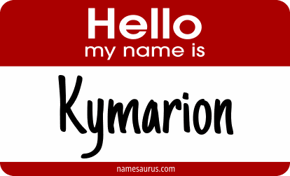Hello my name is Kymarion png download