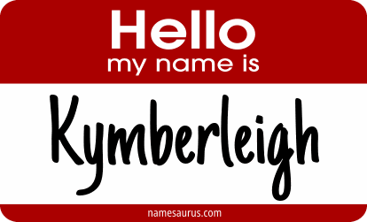 Hello my name is Kymberleigh png download