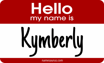 Hello my name is Kymberly png download